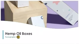 hemp oil boxes