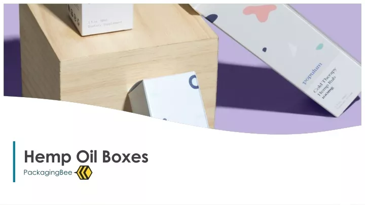 hemp oil boxes