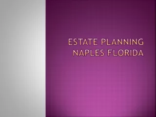 Asset protection Naples Florida