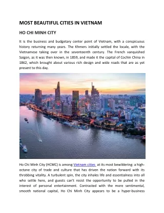 most beautiful cities in vietnam