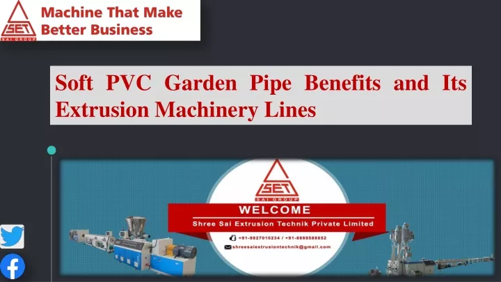 soft pvc garden pipe benefits and its extrusion