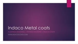 indaco metal coats