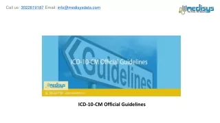 icd 10 cm official guidelines