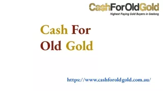 Cash For Gold