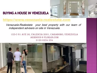 Buying A house In Venezuela