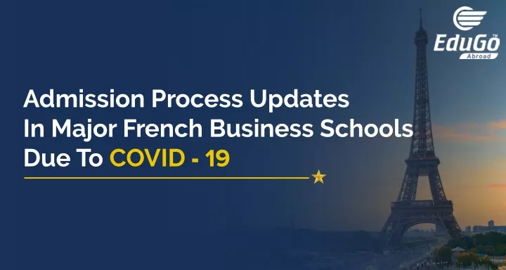 admission process updates in major french