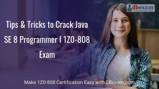 tips tricks to crack java se 8 programmer