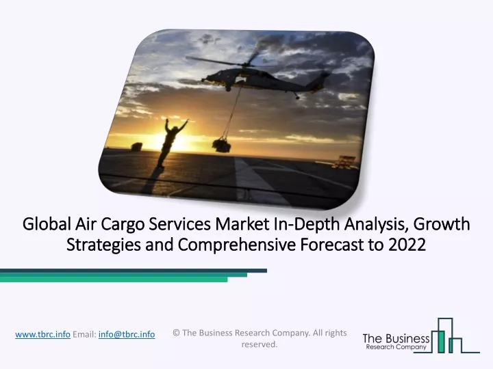 global air cargo services market global air cargo