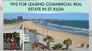 How to Lease Commercial Real Estate in St. Kilda