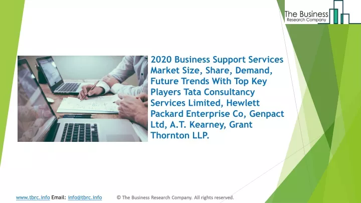 2020 business support services market size share