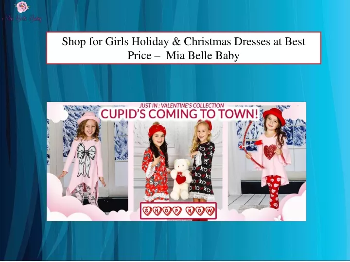 shop for girls holiday christmas dresses at best