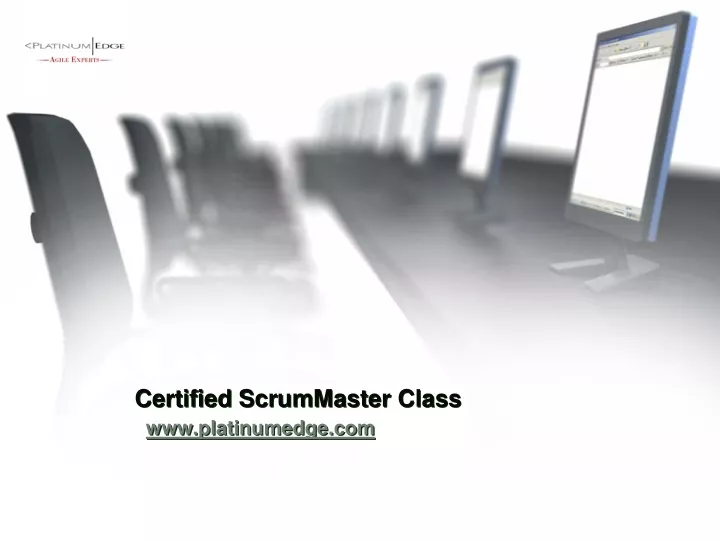 certified scrummaster class