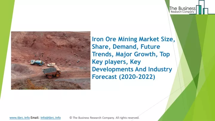 iron ore mining market size share demand future