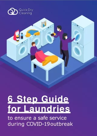 6 Step guide for laundries