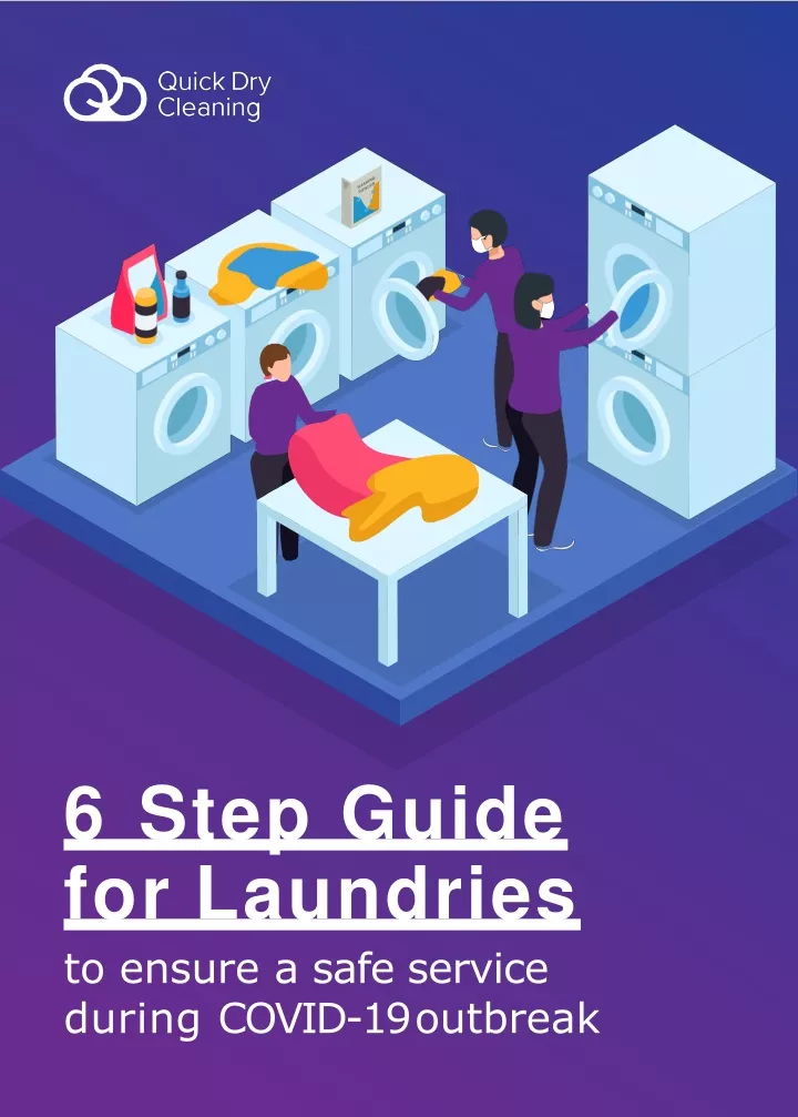 6 step guide for laundries to ensure a safe