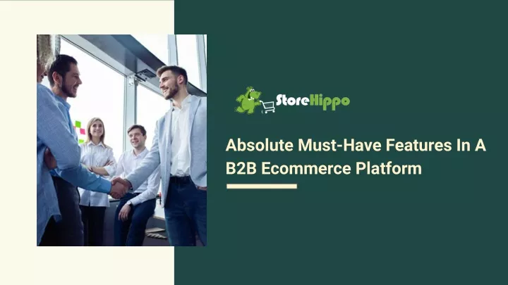 absolute must have features in a b2b ecommerce