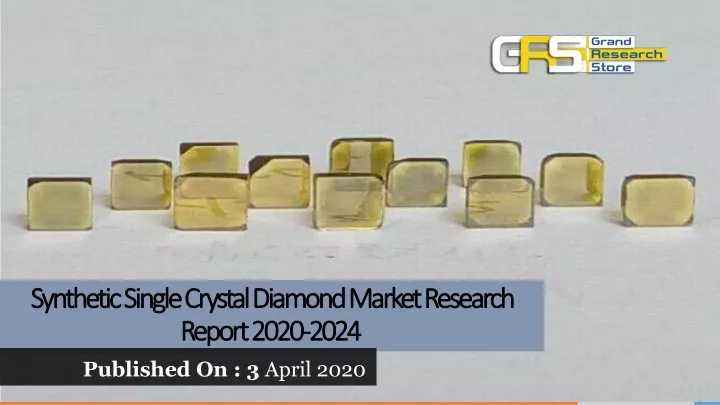 synthetic single crystal diamond market research