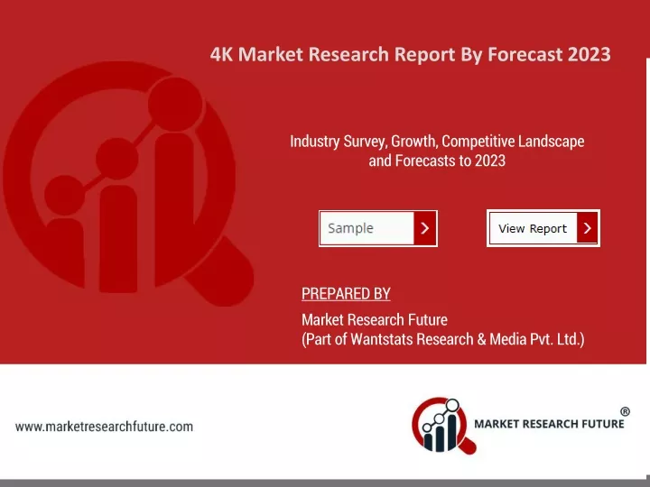 4k market research report by forecast 2023