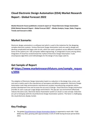 cloud electronic design automation eda market