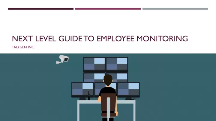 next level guide to employee monitoring