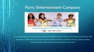Party Entertainment Company | Mickey Mouse Character for Party