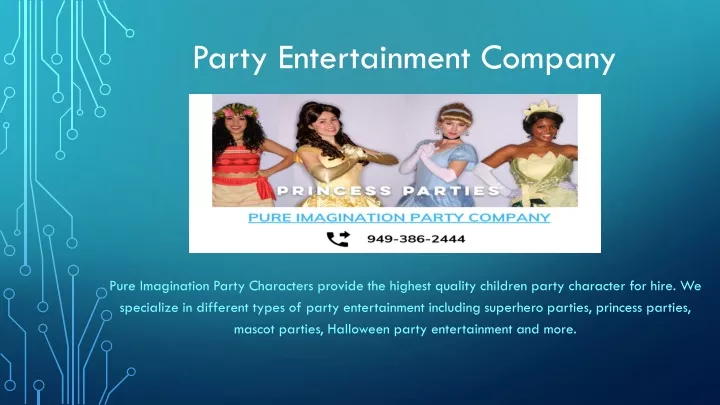 party entertainment company