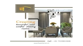 Creating beautiful interior designs with Feza