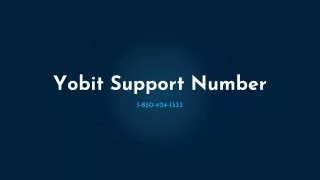 yobit support number