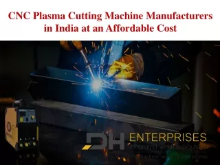 CNC Plasma Cutting Machine Manufacturers in India at an Affordable Cost