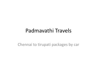 Padmavathi Travels