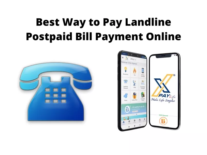 best way to pay landline postpaid bill payment