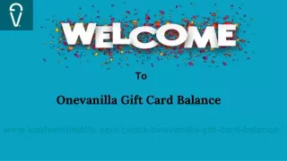 Onevanilla Gift Card Balance | Onevanilla Visa Card