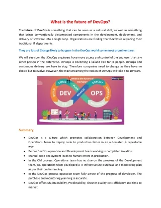 what is the future of devops