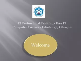 it professional training free it computer courses