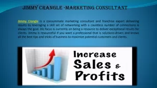 Jimmy Crangle -Marketing Consultant
