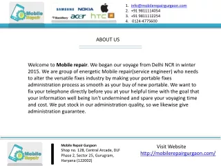 info@mobilerepairgurgaon com 91 9811114054