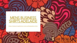 Shop Mens Business Shirts Adelaide