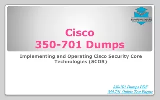 Latest Cisco 350-701 Questions Answers 2020 | Valid 350-701 Dumps