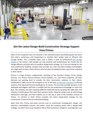 get the latest design build construction strategy