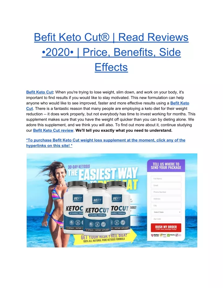 befit keto cut read reviews 2020 price benefits