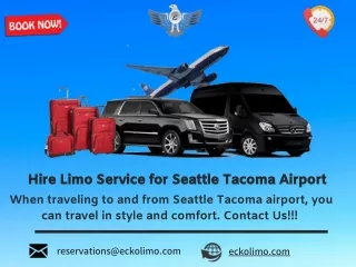 Hire Limo Service for Seattle Tacoma Airport
