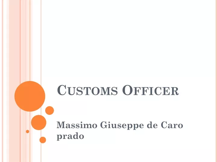 customs officer