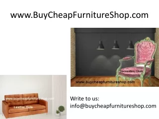 Buy Cheap Furniture in Canada