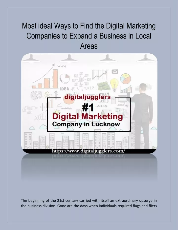 most ideal ways to find the digital marketing