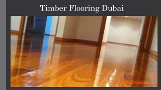 timber flooring dubai