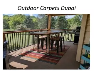 outdoor carpets dubai