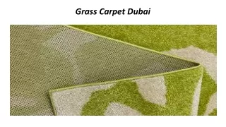 grass carpet dubai