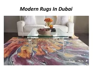 modern rugs in dubai