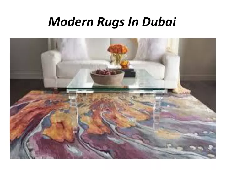 modern rugs in dubai