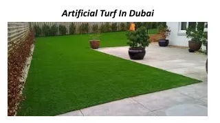 artificial turf in dubai